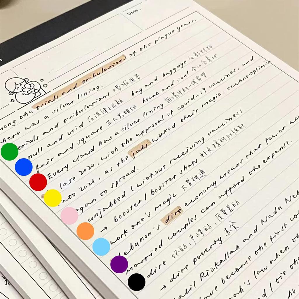 1000 PCS Color Coding Sticker 1 2 inch Round Circle Dot Sticker Labels for Small Business School Office Home Red