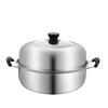 Triceratops 28CM 304 Stainless Steel Soup and Steamer Pot