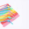 50Pcs Multicolor Kunststof Straws For Wedding Party Supplies Beverage Kitchen Cocktail Drinking Straws