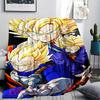 Dragon Ball characters Print Flannel Blanket,High quality Comfortable for All Seasons,Home Decor,Warmth and Comfort,Perfect for Christmas Gifts