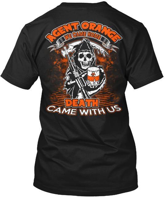 Vietnam Veteran Agent Orange T-Shirt Made in the USA Size S to 5XL Unisex T-Shirt XXL