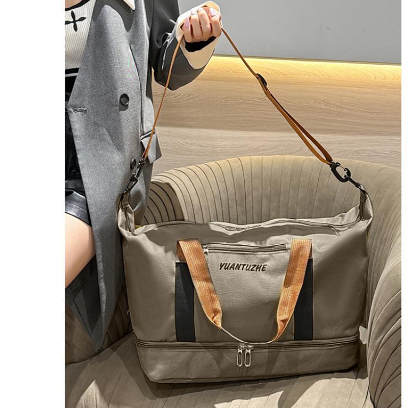 Unisex Sports Handbag Fitness Bag Expandable Travel Bag With Large Capacity Perfect For Gym Weekend Trips Versatile