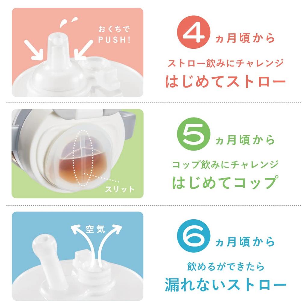COMBI Rakumug First Cup 240 N Cloud