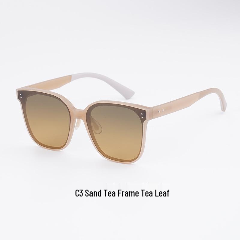 Stylish Large Frame Women s Sunglasses, Premium Nylon Polarized Lenses, SEVEN UV Protection, Slimming Effect for Bare Face.