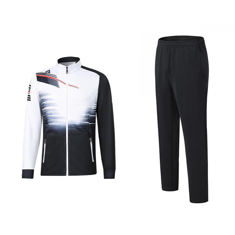 Unisex Long Sleeve Sports Jacket: Badminton, Coaching & Running Training Suit, Sports Event Entrance Wear