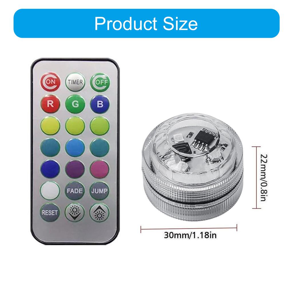 LED Lights Car Interior Ambient Light Remote Control Atmosphere Light Roof Light Decoration Lamp Brightness Adjustable