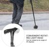 Multifunctional Elderly Walking Stick with Light Adjustable AntiSlip Walking Cane