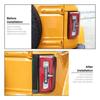 Exterior Rear Tail Light Lamp Sticker Vinyl Decal Trim Two Sides for Ford Bronco