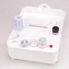 Bobbin Winder for Sewing,Electric Bobbin Winder, Automatic Bobbin Winder Portable White Plastic Bobbin Winder, Sewing Machine Bobbin Winder, Bottom