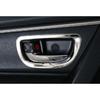 For Toyota Corolla 2014- Chrome Steel Inner Door Handle Lock Frame Trim 4pcs
