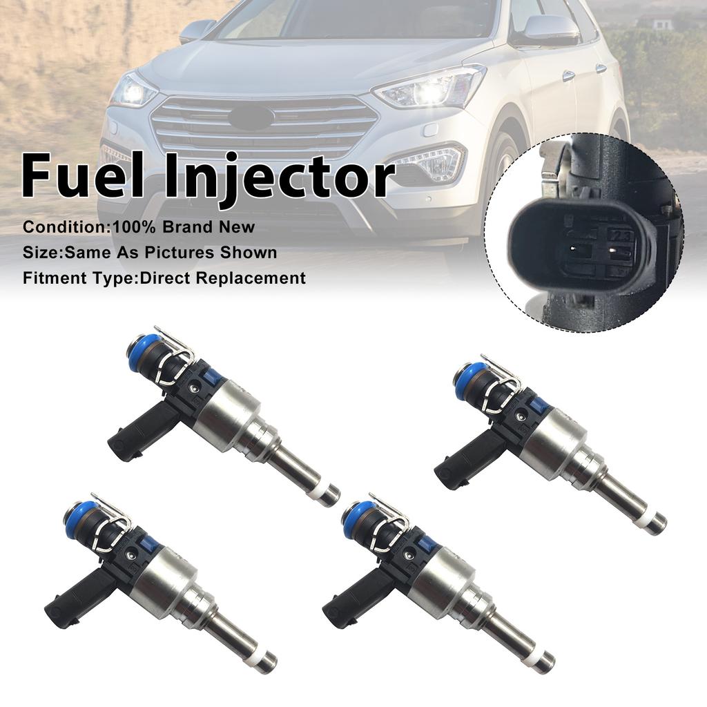 4Pcs Fuel Injector For Hyundai Santa Fe 13-16 Sonata 2011-2014 35310-2G720