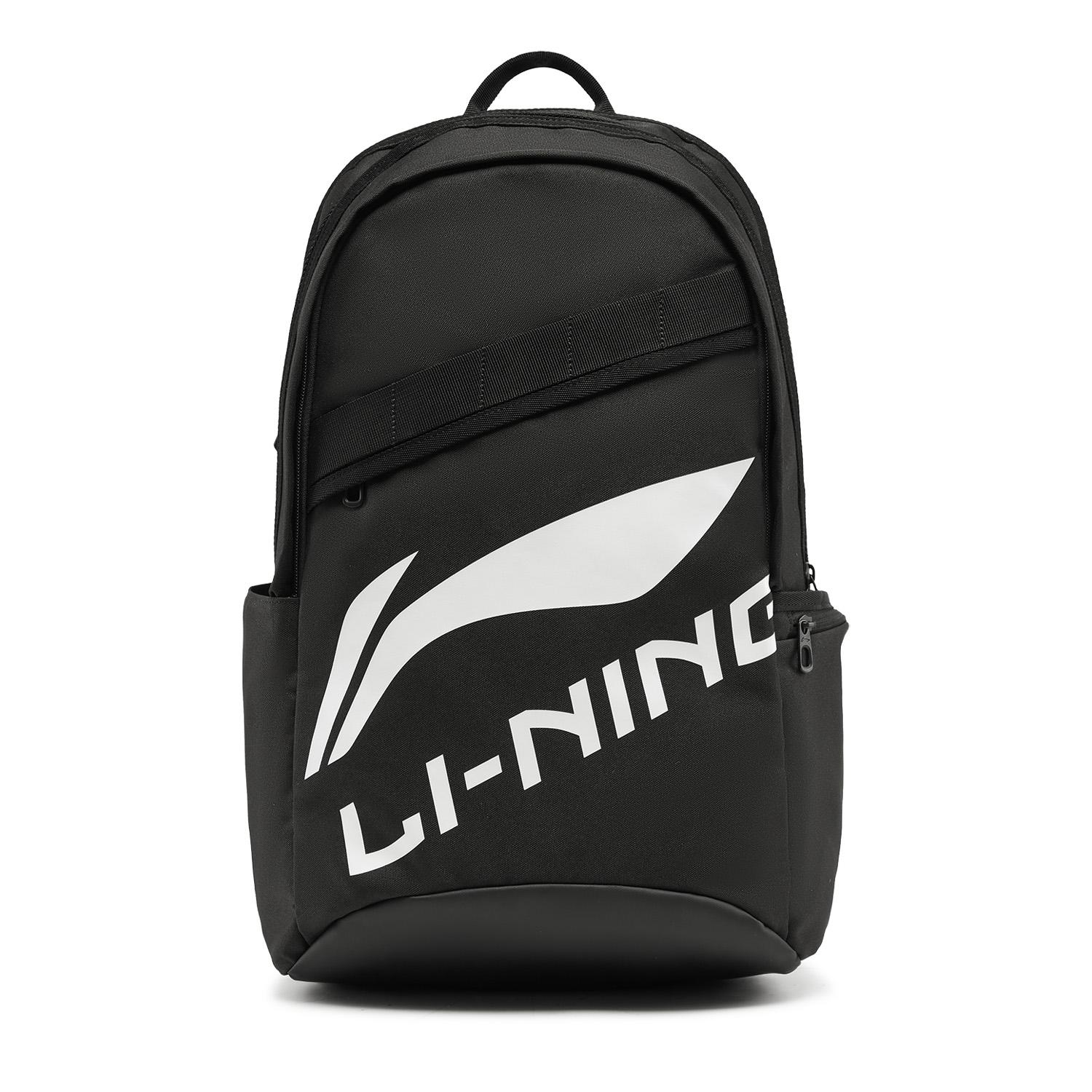 Полиэстеровый рюкзак Li Ning Унисекс Базовый Черный ABSW207-2 Regular