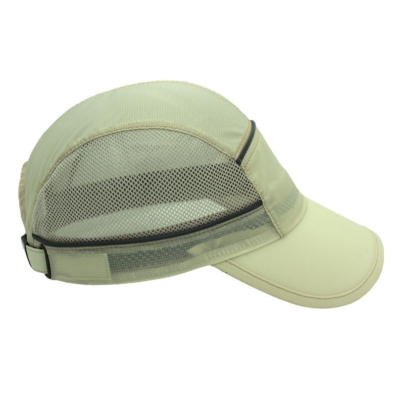 Spring and Summer Reflective Strip Quick Drying Sun Hat Summer Breathable Ultraviolet Sun Hat Outdoor Running Cap Sun Protection