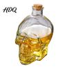 Contenitore per Vino alla Frutta a Forma di Teschio Decanter in Vetro Bottiglia Whiskey Gotica 3D con Tappo Unico Tappo Regalo Dispenser Liquori Novità per