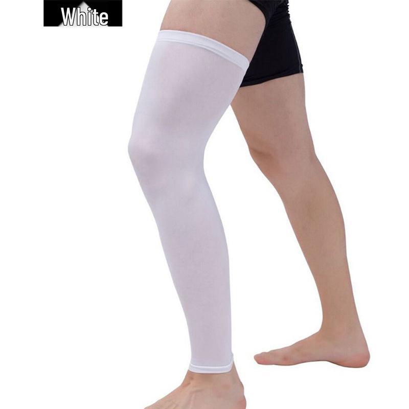 Breathable Quick-Dry Sports Leggings with Knee Pads & Shin Protection