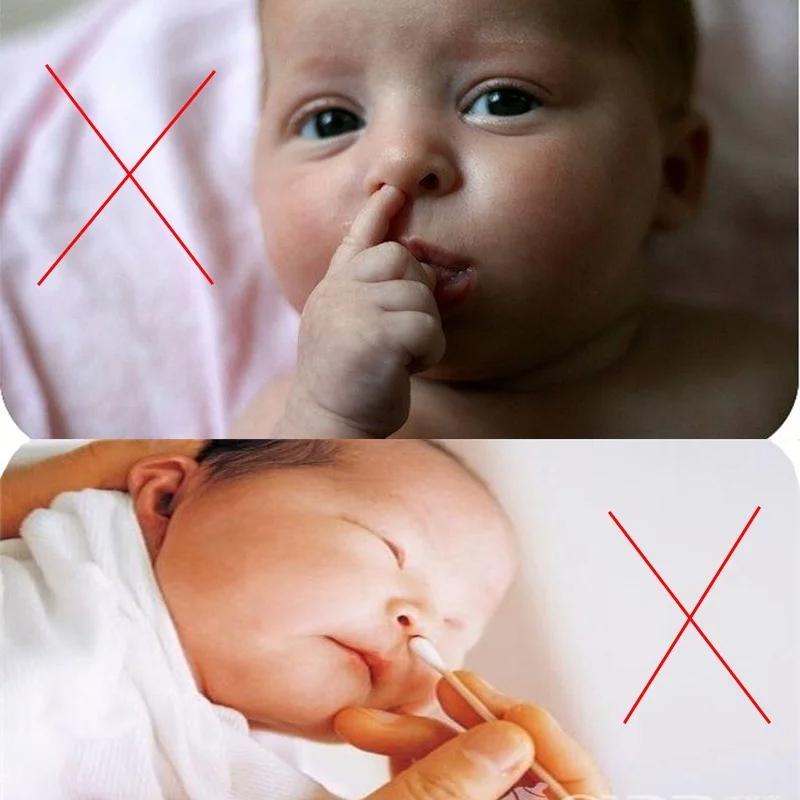 Pinza para Mocos de Bebé Limpiador de Oído Nariz Ombligo para Bebés Herramientas de Limpieza Pinzas de Seguridad para Niños Fórceps de Limpieza Suministros para el Cuidado de la Cavidad Nasal de Niños Pequeños