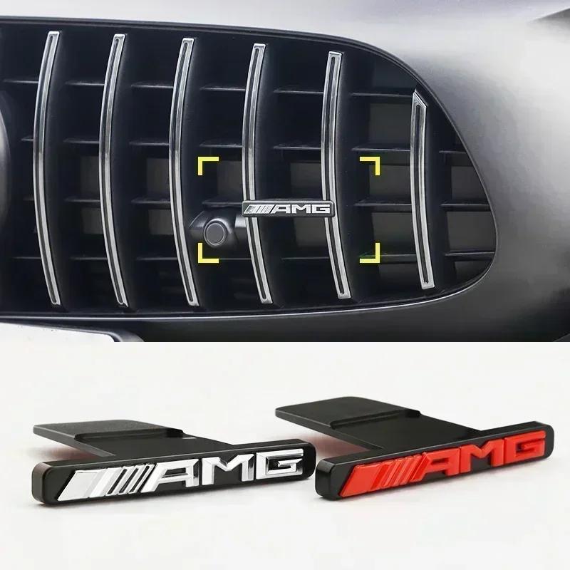 Emblemă Cromată Grilă Capotă Față Insignă Accesoriu Auto pentru Mercedes Benz AMG LOGO X253 X247 W205 W206 W212 W213 W177 W167 GT C63