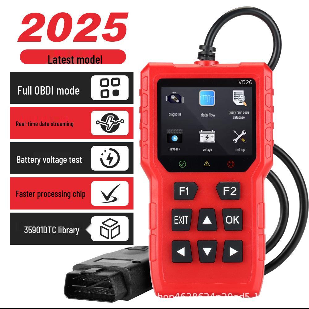 2025 Enhanced OBD2 Car Fault Diagnostic Tool & Light Reset Decoder