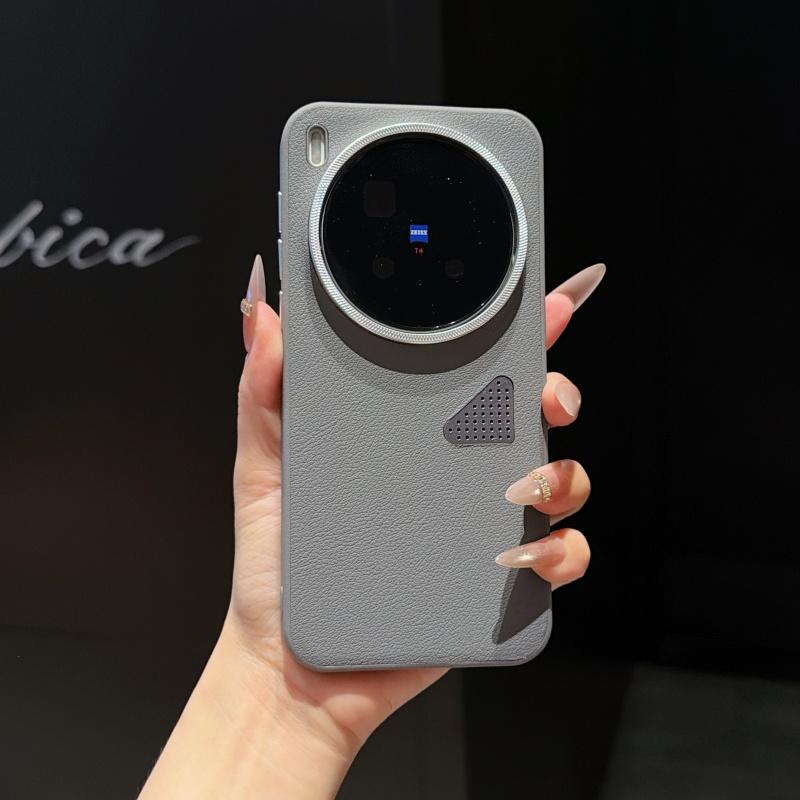 

Чехол для Vivo X300 Ultra с узором в виде треугольников для рассеивания тепла, модная крышка для мобильного телефона vivo X300 Ultra
