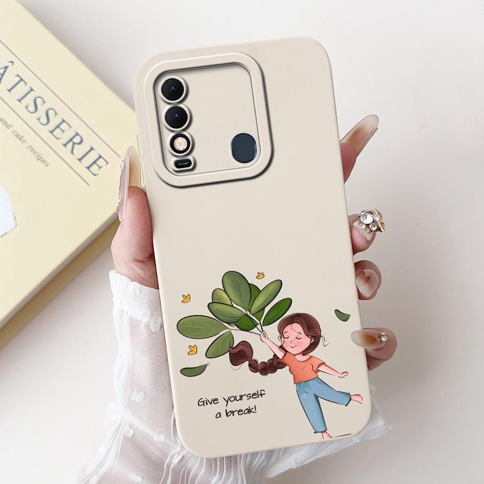 

For Tecno Spark 8 Case KG6 KG6k Silicone Cute Cat Fashion Butterfly Flowers Love Painted Cover For Tecno Spark 8T Phone Case Tecno Spark 8