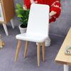 Dollhouse Chair Multi-purpose Good Craftsmanship Wood Dollhouse Modern Style Chair for 1/12 Doll House