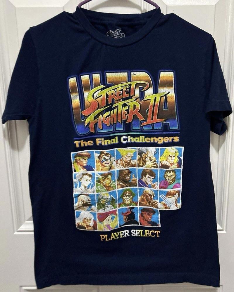 

Street Fighter II Movie Retro Style Black Unisex Shirt Reprint S-5XL KH16998 Unisex T-Shirt L