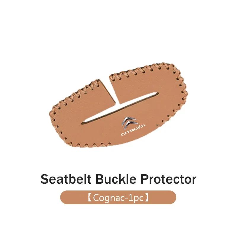 Car Seat Safety Belt Buckle Protective Sleeve Lock Fastener For Citroen C4 C3 C5 C1 C2 C6 VTS C4L DS3 DS4 DS5 Grand Berlingo