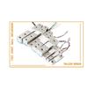 50mm 75mm 100mm 150mm 200mm  LVDT Sensor Linear Position Travel Sensor with Eye rodT-PTS12