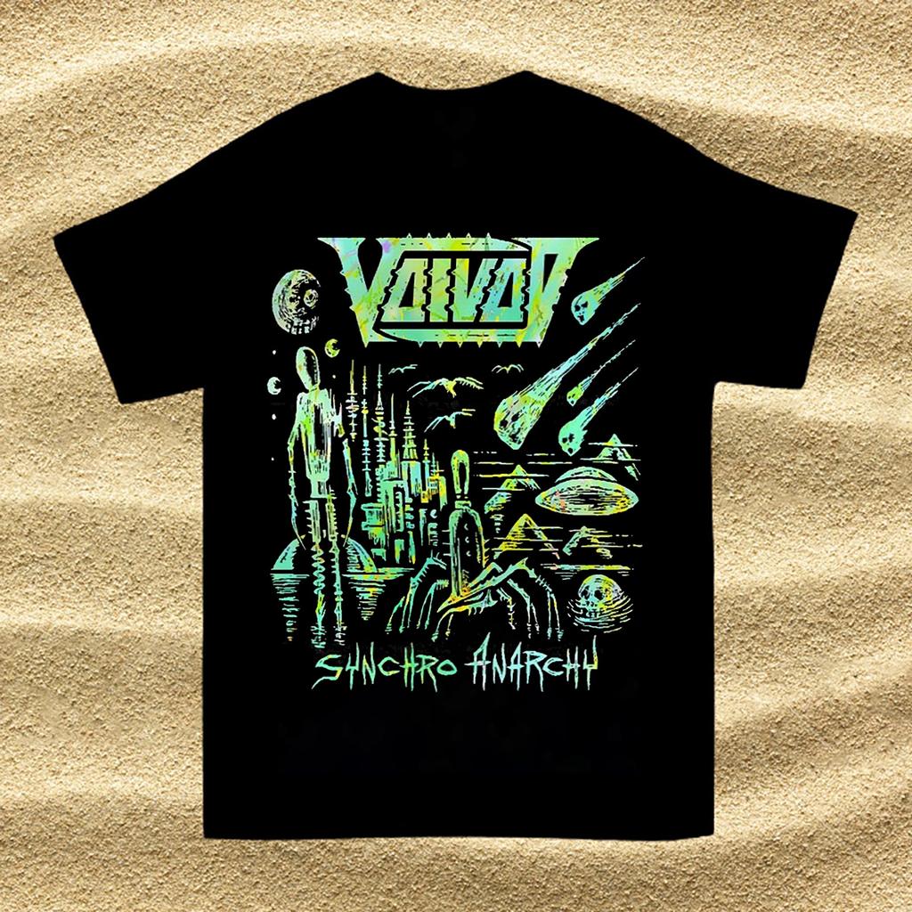 New Voivod Band Cotton Gift For Fan Black All Size Unisex T-Shirt QT371
