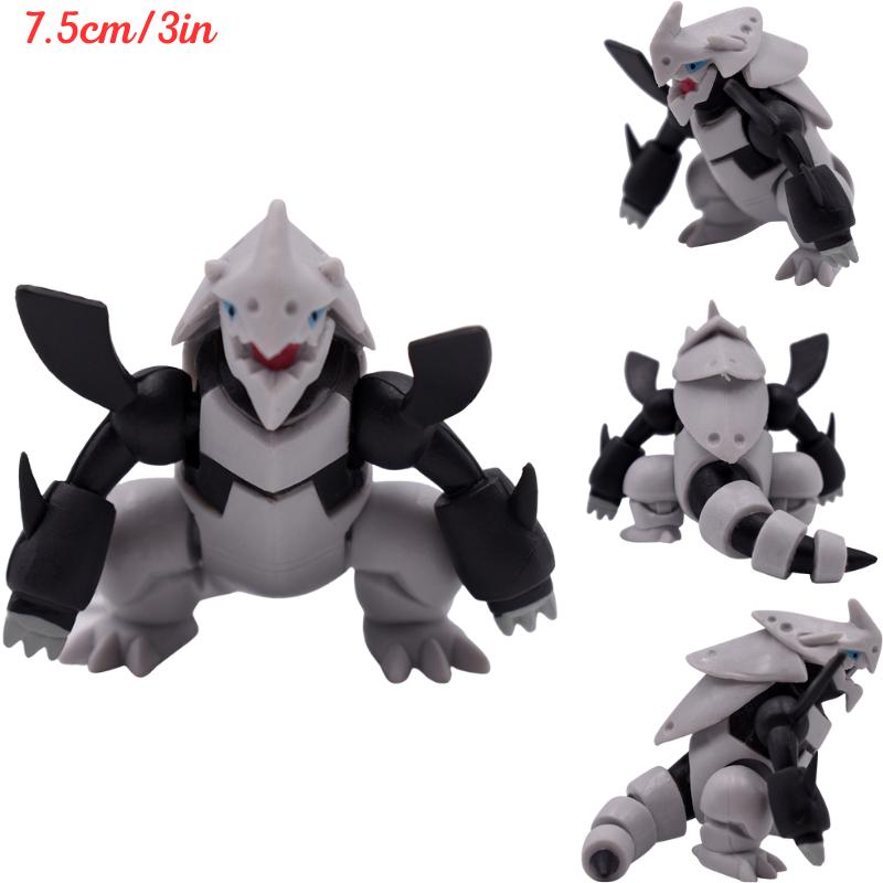 Pokemon Figure Toys Mega Charizard X Y Lugia Dialga Palkia Zekrom PVC Figurine Aggron Treecko Chespin Greninja Model Dolls Gifts
