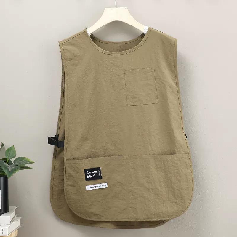 

Waterproof & Oil-Proof Apron Vest for Coffee, Catering, Barber & Household Use - Breathable, Wear-Resistant, Adjustable