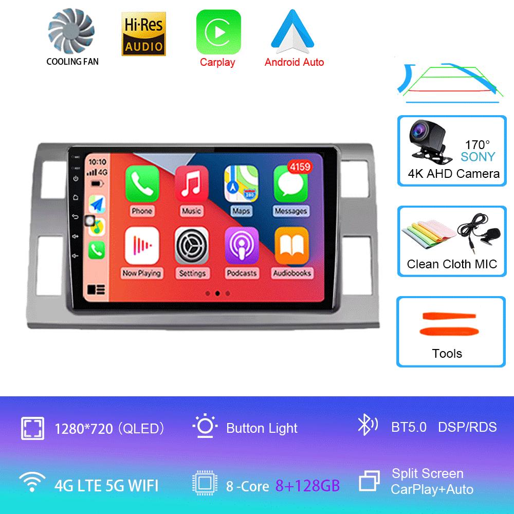 Car Radio Android 14 For Toyota Previa XR50 3 III Estima 2006-2019 DSP Multimedia Player GPS Stereo Autoradio 2 Din Stereo