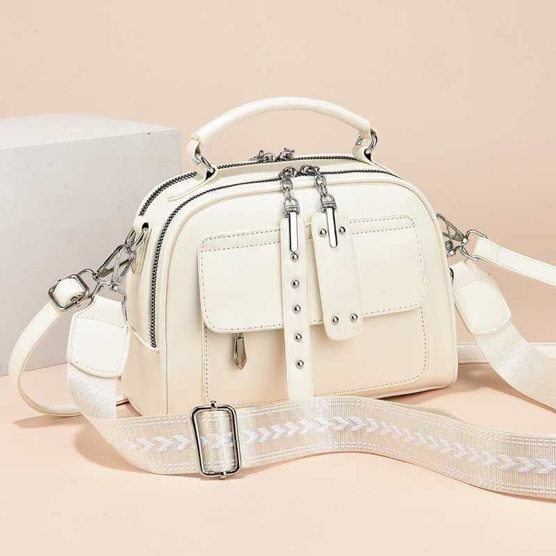 Single-shoulder Crossbody Bag - Fashionable Large Capacity Handbag with High-quality Texture