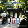 1Pcs Edc Quick Clip Carabiner Webbing Spring Snap Hook For Electric Bike Hanging Diy Backpack Keychain Camping Gear