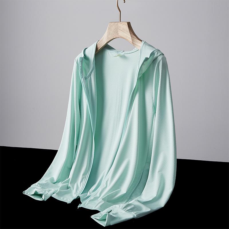 

Унисекс Летняя Кардиган Куртка с Капюшоном и Защитой от УФ-лучей Extra Large