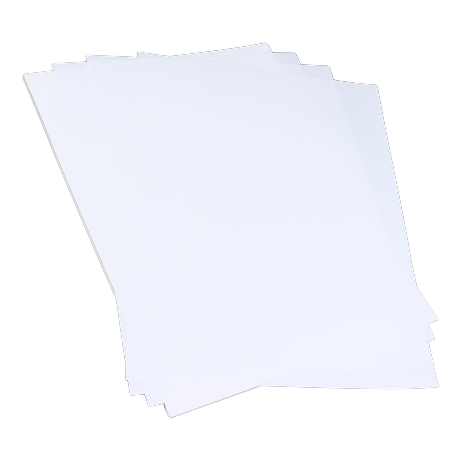 20 листов голографической самоклеящейся бумаги, прозрачная, глянцевая, для струйного принтера