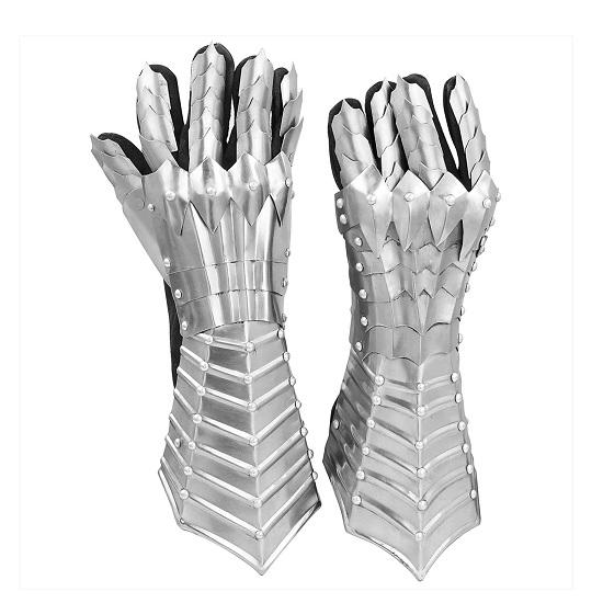 

Средневековые перчатки Назгула, комплект перчаток, пара перчаток, стальные доспехи, перчатки для ролевой игры