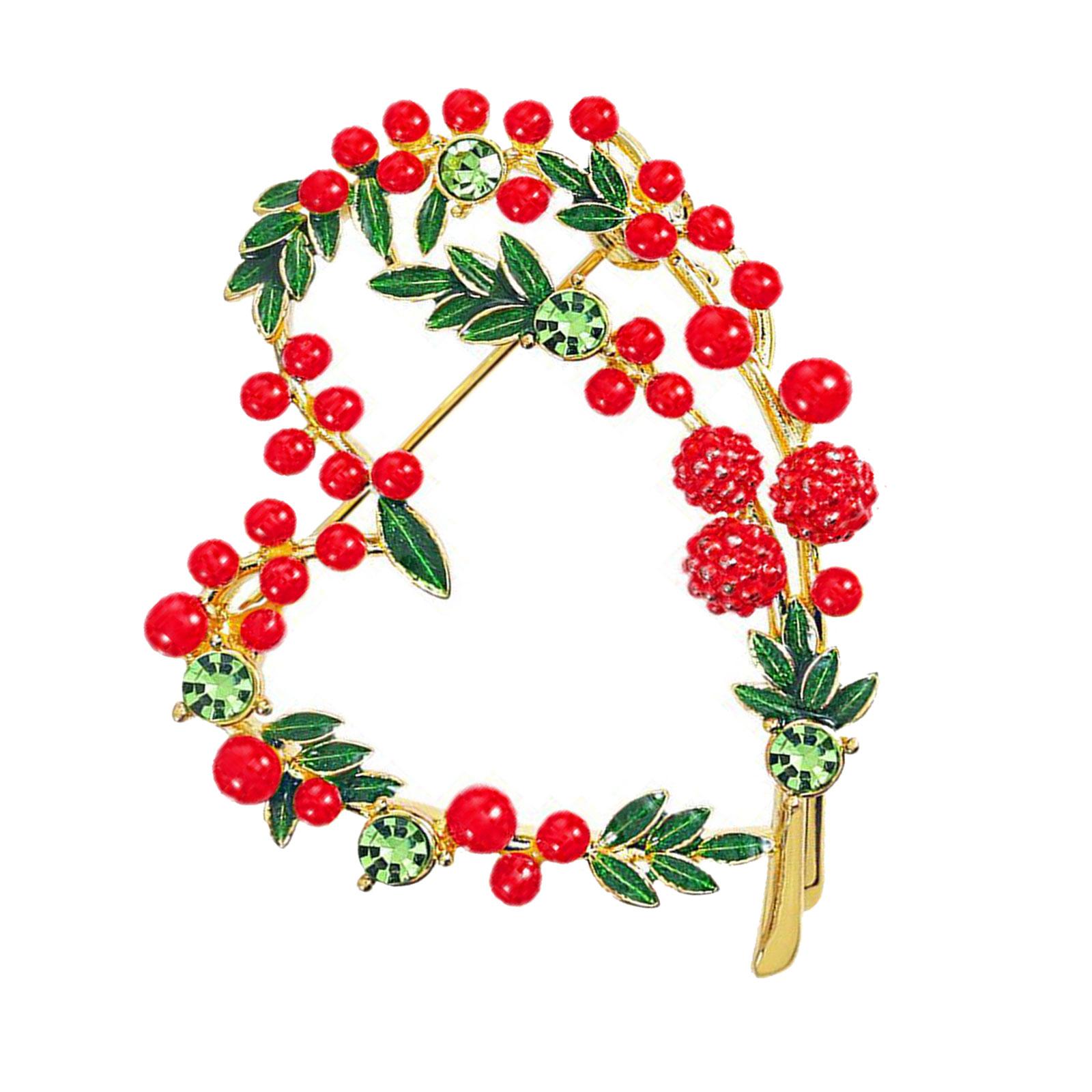 

Элегантная брошь-булавка в виде листа фруктового дерева, креативная брошь, уникальные значки, значок для рюкзака, ювелирное украшение для одежды, сплав, текстура для модного образа 2