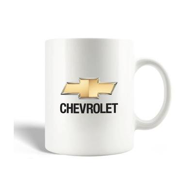 Kubek - Chevrolet - Samochód - Ceramika - Żółty - 30cl - Nadaje się do zmywarki