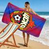 CSKA Moscow Print Beach Towel, Large Soft Quick Dry Towel for Beach Camping Swimming