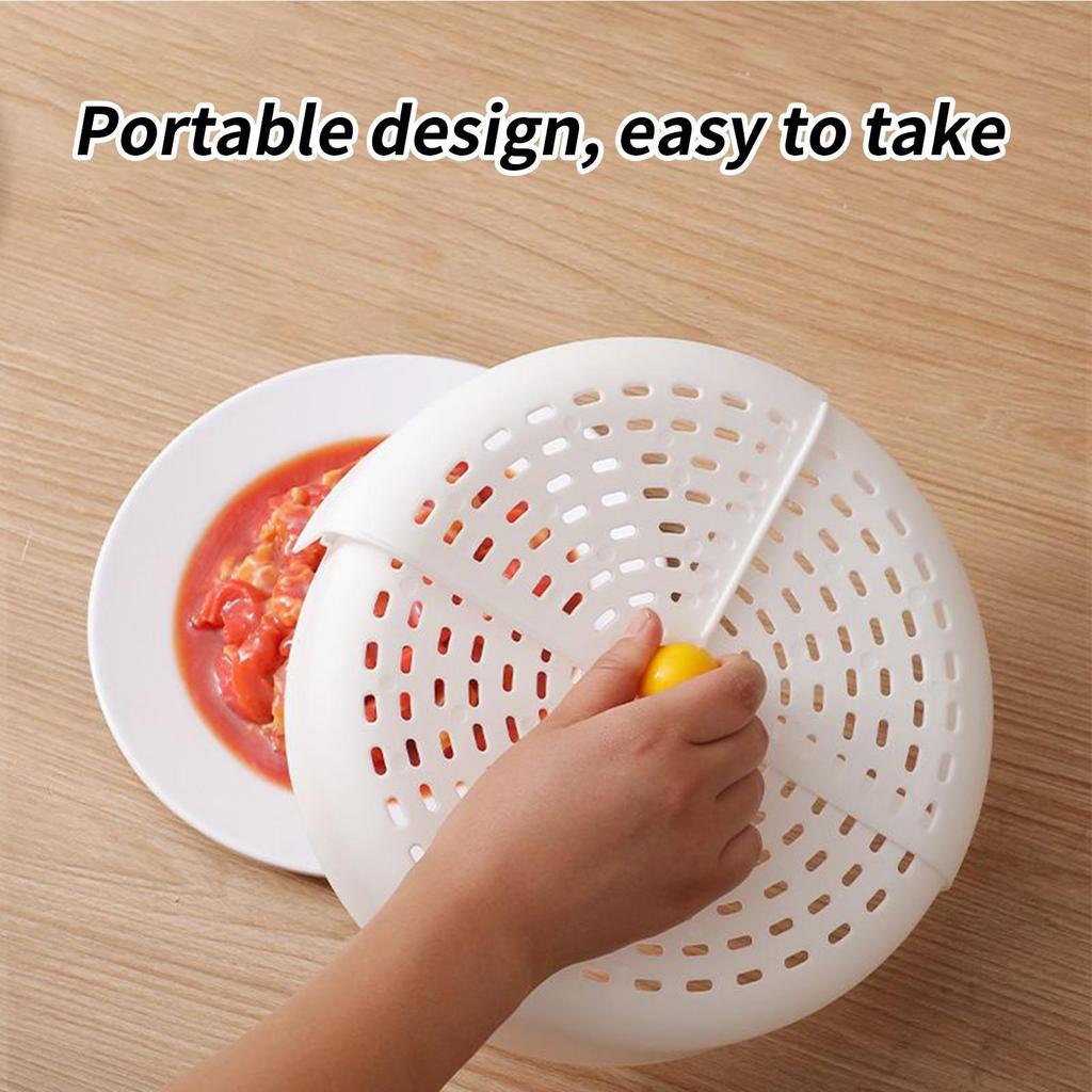 Food Cover Mesh Serving Dish Covers Protective Guard Tent For Bowl Dining Kitchen Countertops Outdoor Patio Camping Tables