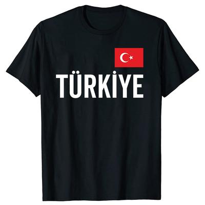 Lustige Truthahn Grafik T-Shirts Unisex Damenmode Lässiges T-Shirt 100% Baumwolle Locker Übergröße Türkisch Turk Streetwear T-Shirt