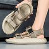 2025 Summer New Men's Lightweight Thick Bottom Sandals Fashionable Outdoor Men's Sports Comfortable Anti Slip Beach Shoes