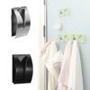 Stainless Durable Steel Door Hook Adhesive Design Towel Accessory Organization