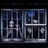 Halloween 2-pack Door And Window Curtain Background Hanging Cloth Horror Ghosts Outdoor Decoration Scene Hanging Cloth
