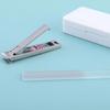 Foldable Nail Clippers Stainless Steel Portable Ultra Thin Pocket Fingernail Trimmer Manicure Tools for Home Travel