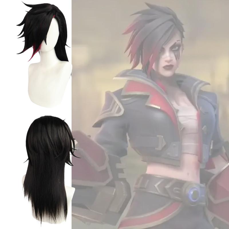 Arcane Season 2 Cosplay Wig With High Temperature Silk For Cosplay And Role Play