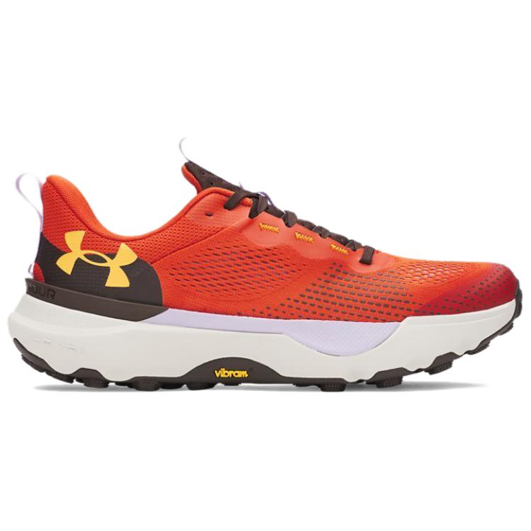 Under Armour Infinite Pro Fashion Comfortable Shock Absorbing Breathable Low Top Running Shoes Unisex Sneaker Orange 3027202-842