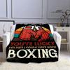 3D Boxing Printing Blanket blankets for beds Flange Warm blanket Home travel blankets bed linings birthday gift