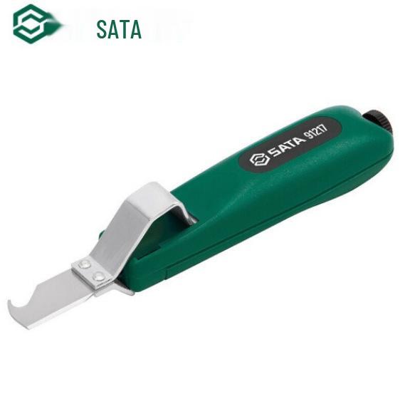 SATA Electrician s Cable Stripper & Peeling Knife - Fast Wire Stripping Pliers, Model 91217 91217